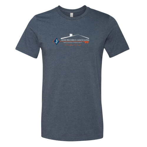 Unisex CVC Jersey Tee - Navy Thumbnail